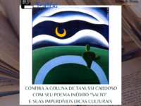 SEXTAS POÉTICAS : Confira o poema inédito “SALTO” de Tanussi Cardoso e suas dicas da semana!
