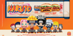 Do País do Fogo para o fogo do BK®! Burger King® lança novo combo em parceria com Naruto