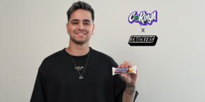 Coringa : Streamer é o novo embaixador da Snickers