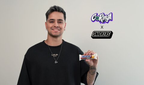 Coringa : Streamer é o novo embaixador da Snickers