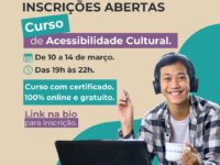 Curso sobre acessibilidade na cultura está com inscrições abertas