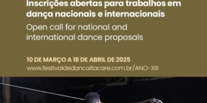 Festival de Dança Itacaré: Inscrições abertas para a 13ª edição do Festival