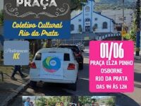 Poesia na Praça com o Coletivo Cultural Rio da Prata