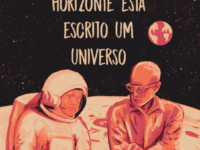 Na linha do horizonte está escrito um universo: As andanças da estátua de Drummond pelo universo
