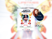 Katy Perry no Brasil ! Nossa Curitiba brilha!