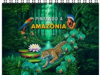 “Pintando a Amazônia”: novo livro de Celso Lobo transforma floresta, lendas e sabores em arte para colorir