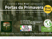 One Real no Arte de Portas Abertas em Santa Teresa