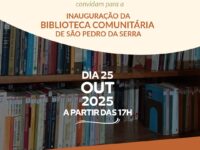 Biblioteca Comunitária de São Pedro da Serra: Evento na Casa dos Saberes celebra novo espaço cultural da região serrana com muita música e poesia
