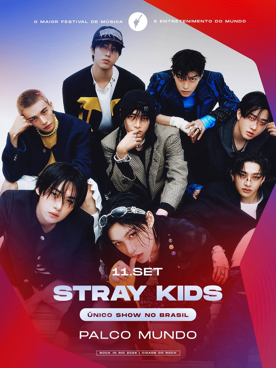 STRAY KIDS VAI MARCAR UM MOMENTO HISTÓRICO NO ROCK IN RIO 2026 ...