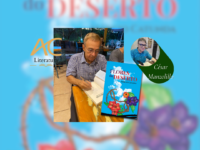 FLORES DO DESERTO: Depois de lançamento no Rio, Márcio Catunda lança seu novo livro em Fortaleza