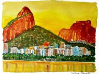 ‘Villes et Cores”, nova exposição de Jérôme Poignard, traz paisagens urbanas ao redor do mundo, no Espaço Cultural Correios Niterói RJ