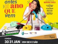 Mariana Xavier chega ao Teatro da Ilha com a aclamada comédia “Antes do Ano que Vem”
