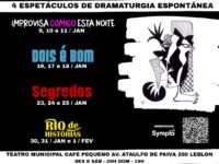 Condecorada com Moção Honrosa da Câmara, Cia Teatro do Nada celebra 22 anos com mostra de espetáculos no Teatro Café Pequeno