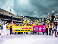 Secretaria da Juventude Carioca desfila na Sapucaí com campanha de conscientização para o Carnaval