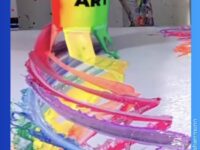 Artista abstrato canadense é reconhecido por suas pinturas ousadas e cinéticas