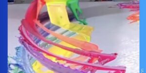 Artista abstrato canadense é reconhecido por suas pinturas ousadas e cinéticas