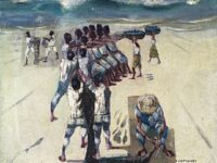 O trabalho na obra de Porinari, no Centro Cultural do TRT