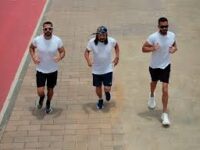 Bell Marques e seus filhos, Rafa e Pipo estreiam Corrida 100% Você no Rio de Janeiro