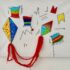 A exposição ‘Tramas”, de Patrícia Secco, recebe para uma visita guiada, dez adolescentes e monitoras, do Centro Comunitário Terra dos Homens, projeto da Associação Brasileira Terra dos Homens, no Centro Cultural Correios