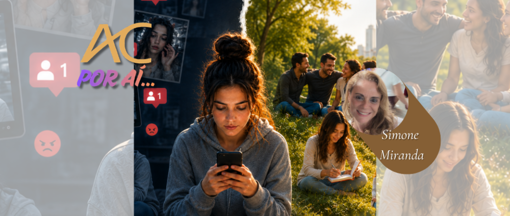 Conectados demais: quando o mundo virtual começa a substituir a vida real