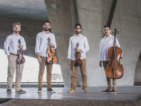 Quarteto Atlântico leva Villa-Lobos, Santoro e Dvořák à Acaso Cultural em concerto da Série Ararama