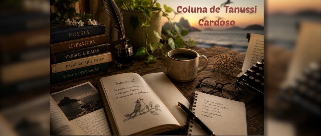 SEXTAS POÉTICAS: Confira o poema “INDISCERNÍVEL” e todas as dicas culturais de Tanussi Cardoso