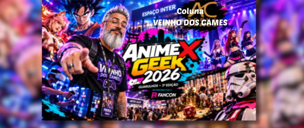AnimexGeek 2026: quando gerações diferentes se encontram no mesmo universo geek