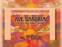 Encontro histórico do rock psicodélico nordestino no Rio se estende à Cinemateca do MAM com exibição especial e gratuita do documentário sobre a Ave Sangria