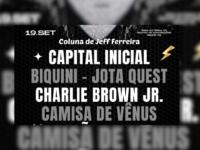Eisenbahn leva a plataforma Eisen Rock Station ao Rock Rec, em Recife, no dia 19 de setembro