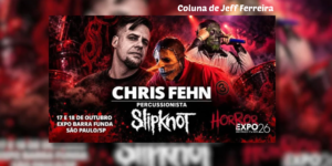 Chris Fehn, ex-Slipknot, é confirmado na Horror Expo 2026 em São Paulo