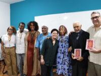 Biblioteca Comunitária Maju Coutinho, recebeu seu primeiro lançamento literário: Saias Rodadas: Pensares de ontem, hoje e sempre, da professora, escritora e intelectual Helena Theodoro