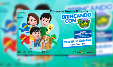 Brincando com Bento e Totó: Música e Diversão para Toda a Família